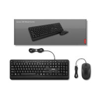 Ensemble Clavier Et Souris Filaire Lenovo 160 Wired Combo Usb – Noir – GX31L52655 Tunisie