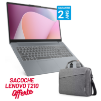 Pc Portable Lenovo Ideapad Slim 3 15IRU8 I3 13Gen 8go 256go Ssd – Gris- 82X700CJFG Tunisie