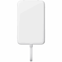 Power Bank Magnétique Xiaomi 10 000 mAh 33W Câble intégré – Blanc -BHR9822GL Tunisie