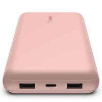 Powerbank Belkin BoostCharge 20000 mAh 15 W – Rose – BPB012BTRG Tunisie