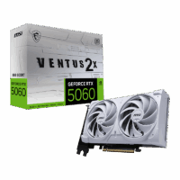 Carte Graphique GeForce RTX 5060 8G Ventus 2X OC Blanc – 912-V537-003 Tunisie