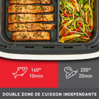 Friteuse Sans Huile Moulinex Dual Easy Fry Flex EZ9228F0 9 L Noir Tunisie