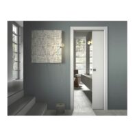 Kit de Porte Coulissante encastré SCRIGNO 1P 900/2100/100 Tunisie