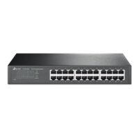 Switch de bureau TP-LINK TL-SG1024D 24 Ports 10/100/1000 MBPS Rackable – Noir Tunisie