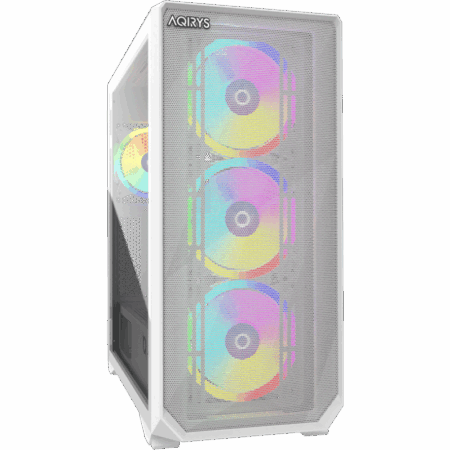 Boitier Gamer Aqirys Arcturus Pro 2.0 Moyen Tour Rgb – Blanc Tunisie