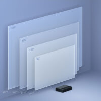 Vidéo Projecteur Xiaomi Mi 4k Laser 150 Pouces – Noir – BHR4152GL Tunisie