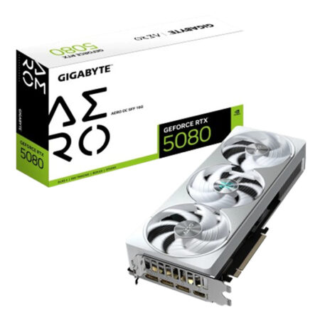 Carte Graphique Gigabyte Geforce Rtx 5080 AERO Oc Sff 16G GDDR7 – GV-N5080AERO-OC-16GD Tunisie