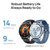Montre Connectée Huawei Watch GT5 – Bleu – VILI-B19W Tunisie