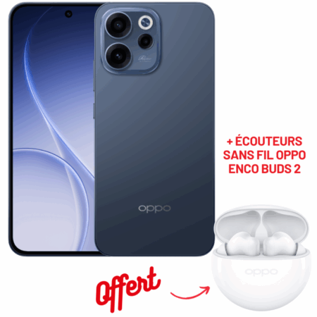 Smartphone Oppo Reno 15F 5G 24Go 512Go – Bleu Crépuscule Tunisie