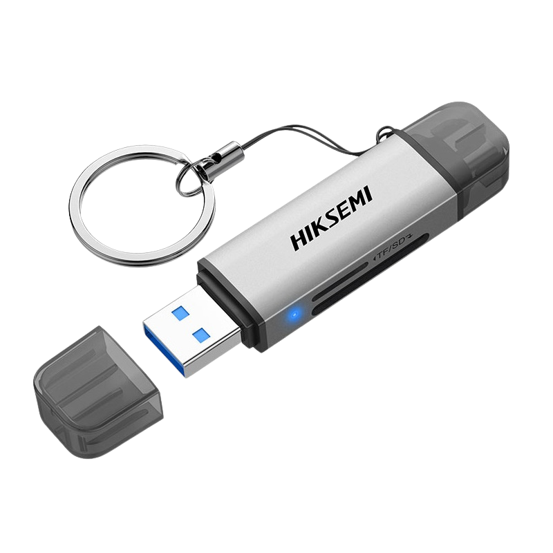Lecteur-de-carte-de-Stockage-2en1-HIKSEMI-CR01-Gris-HS-HUB-CR01-1.png