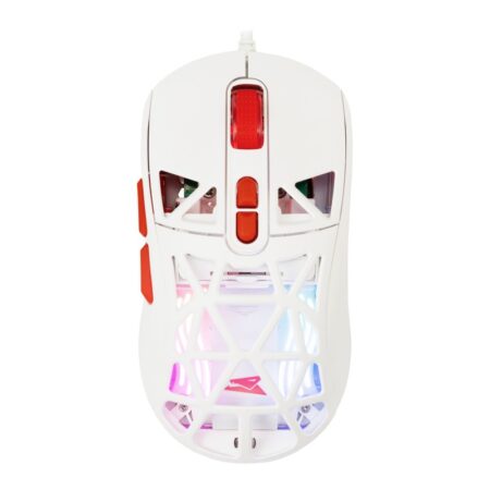 Souris Gamer Filaire BARACUDA SEAL BGM-092 Blanc – BGM-092WH Tunisie