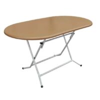 Table Sotufab Pliante Ovale 145×78 Werzalit – Marbré –  TC0059MB Tunisie
