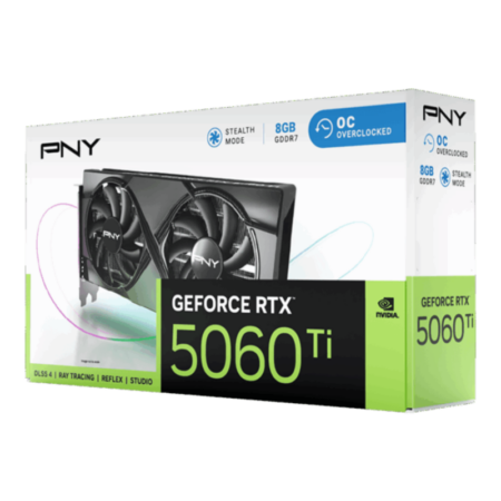 Carte Graphique PNY GeForce RTX 5060 Ti 8Go Dual Fan – VCG5060T8DFXPB1-O Tunisie