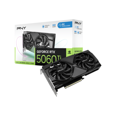 Carte Graphique PNY GeForce RTX 5060 Ti 8Go Dual Fan – VCG5060T8DFXPB1-O Tunisie